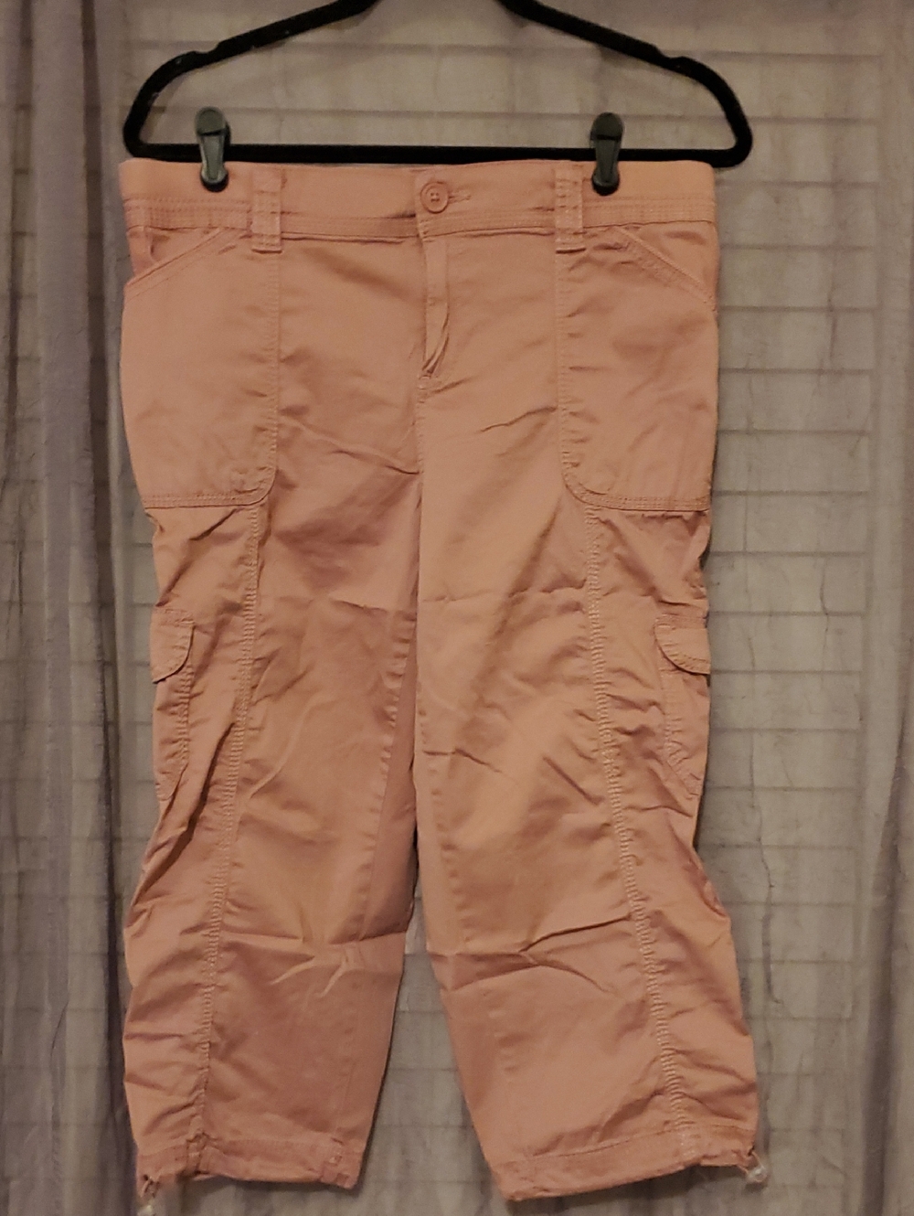 Style & Co. Rose-Toned Utility Capris
